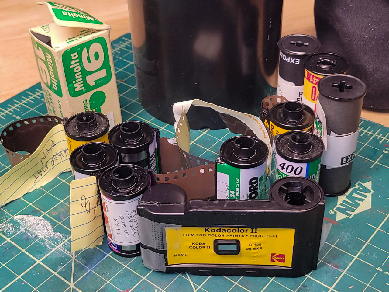 Developing Colour Film at Home