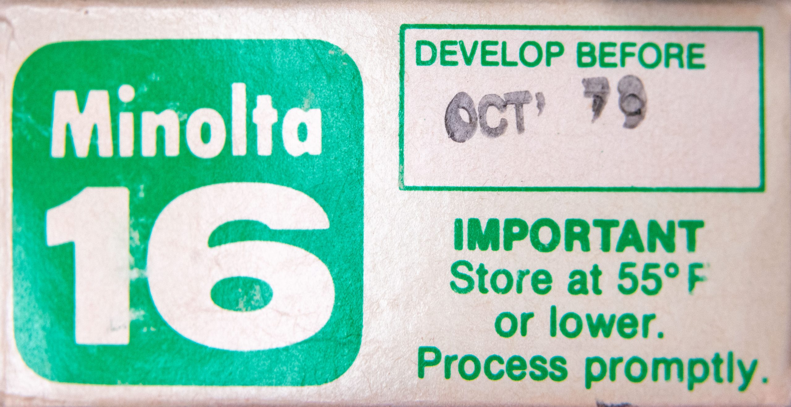 Developing a Roll of 16mm Film from 1979