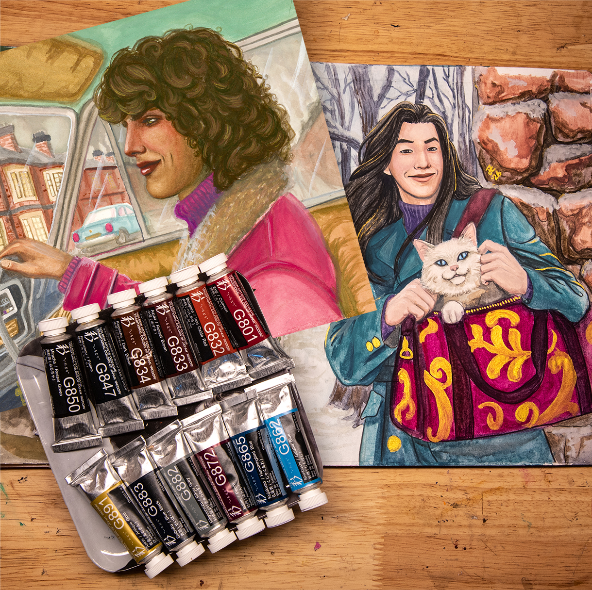 Holbein Irodori Gouache – Winter Set