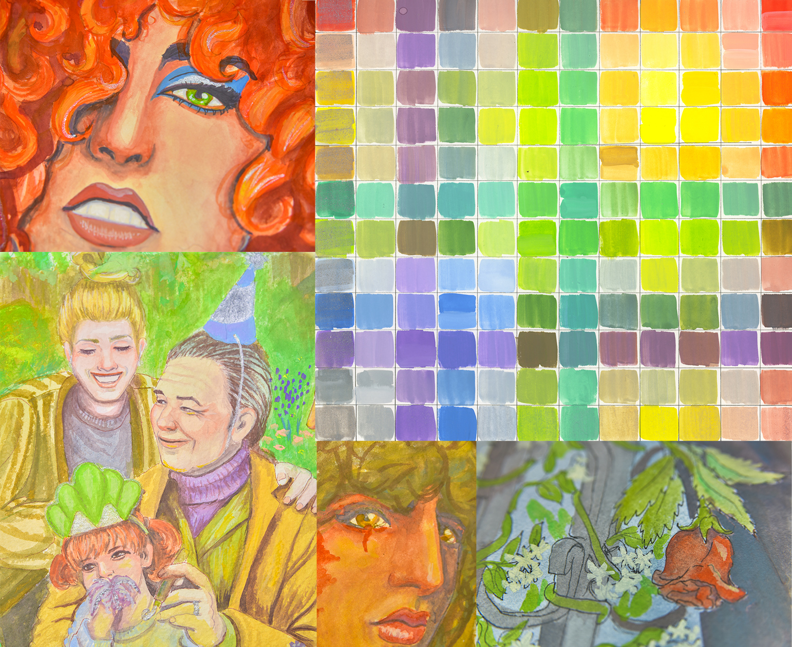 Holbein Irodori Gouache – Spring Set